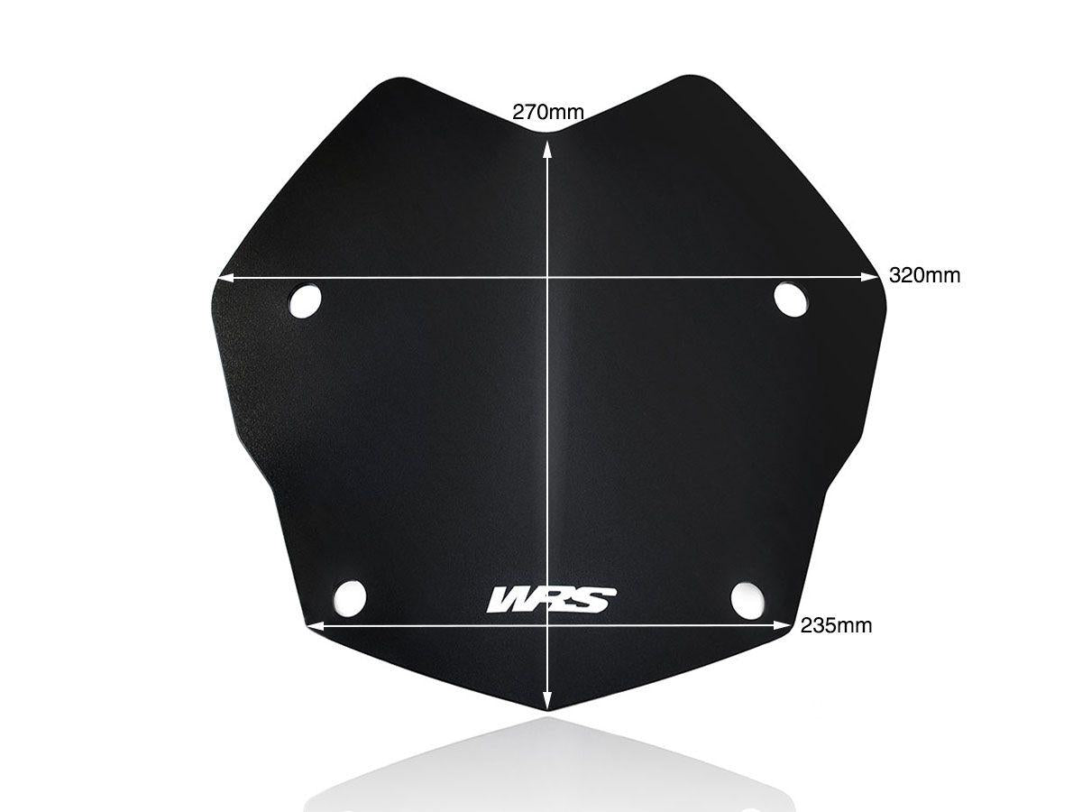 WRS RALLYE WINDSCREEN BMW R1200GS 2013-18 / R1250GS 2018-23