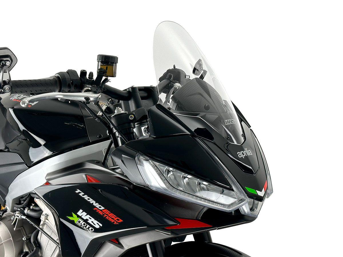 WRS Touring Transparent Windscreen Aprilia Tuono 660 2021 2024