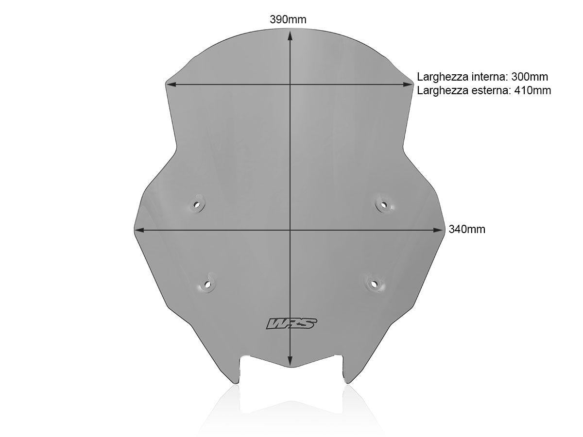 WRS TOURING WINDSCREEN KAWASAKI Z 1000 SX / NINJA  1000 SX 2017-2024