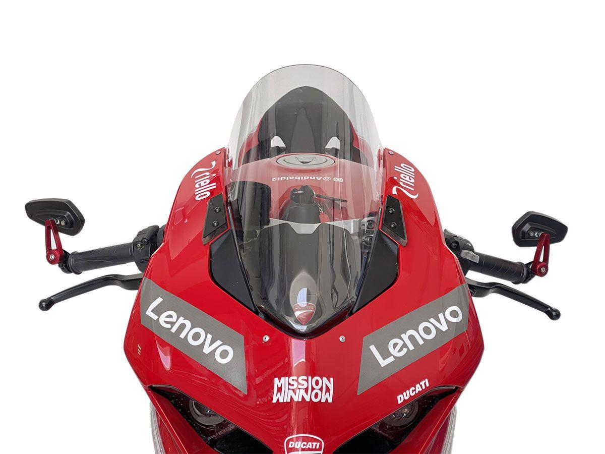 WRS RACE HIGH WINDSCREEN DUCATI PANIGALE V4 - S 2018-2019 / PANIGALE V2 2020-2024