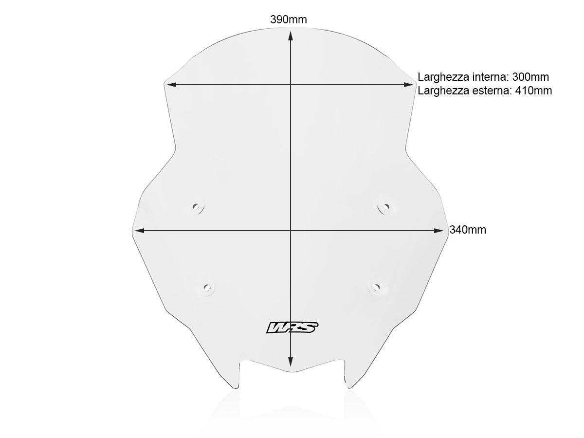 WRS WINDSCREEN TOURING KAWASAKI Z 1000 SX / NINJA  1000 SX 2017-2024