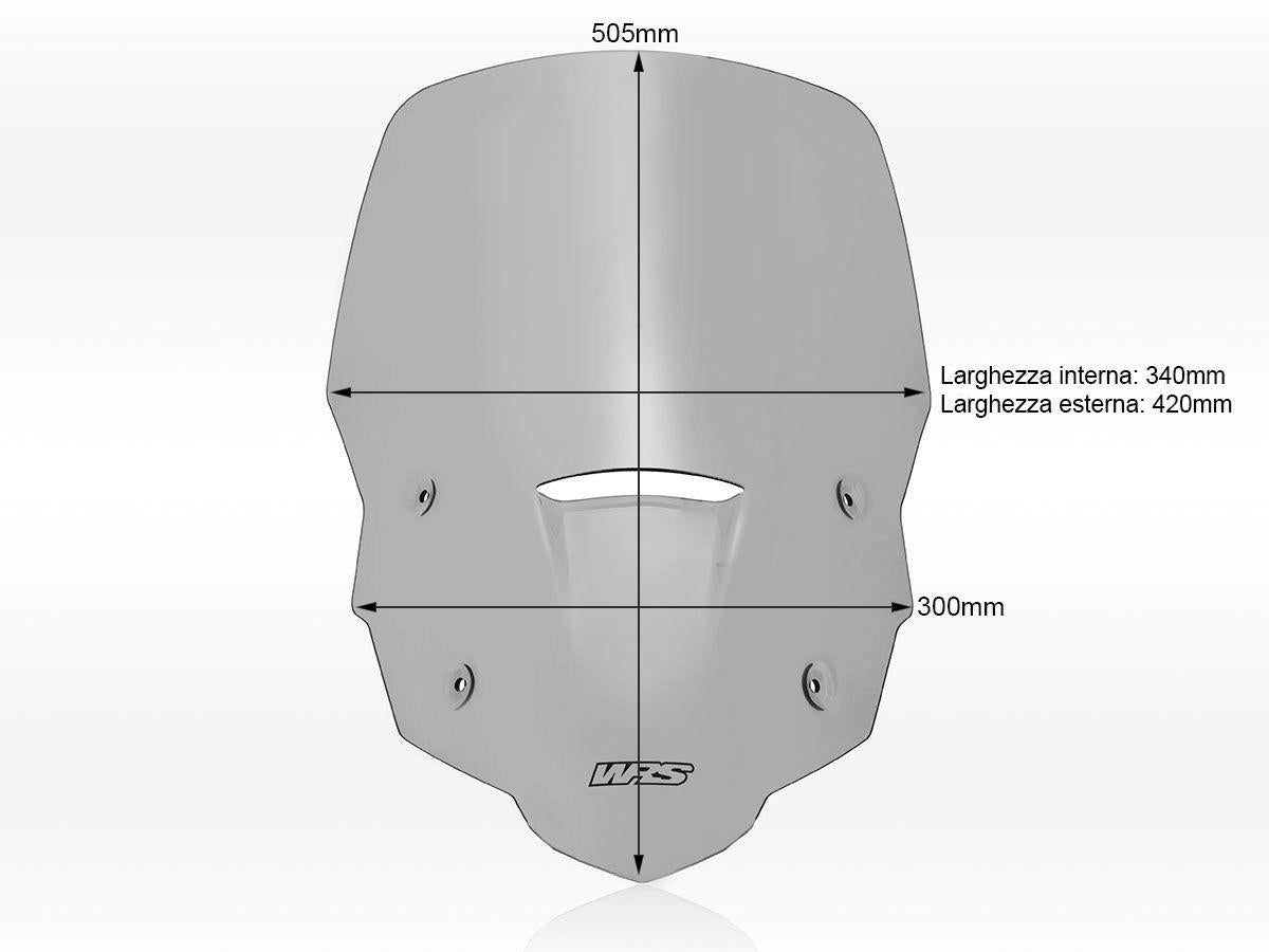 WRS CAPONORD WINDSCREEN HONDA XL 750 TRANSALP 2023-2024