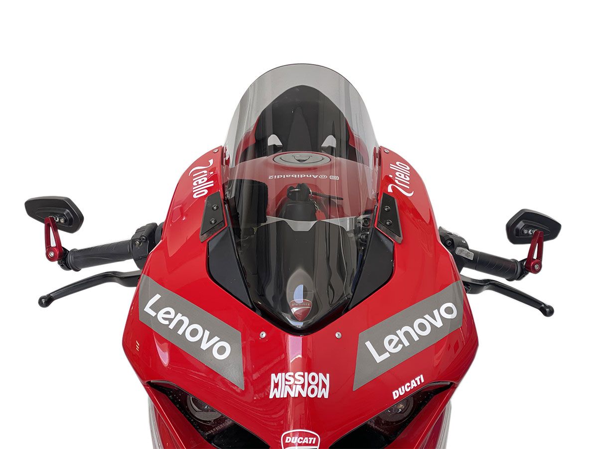 WRS RACE HIGH WINDSCREEN DUCATI PANIGALE V4 - S 2018-2019 / PANIGALE V2 2020-2024