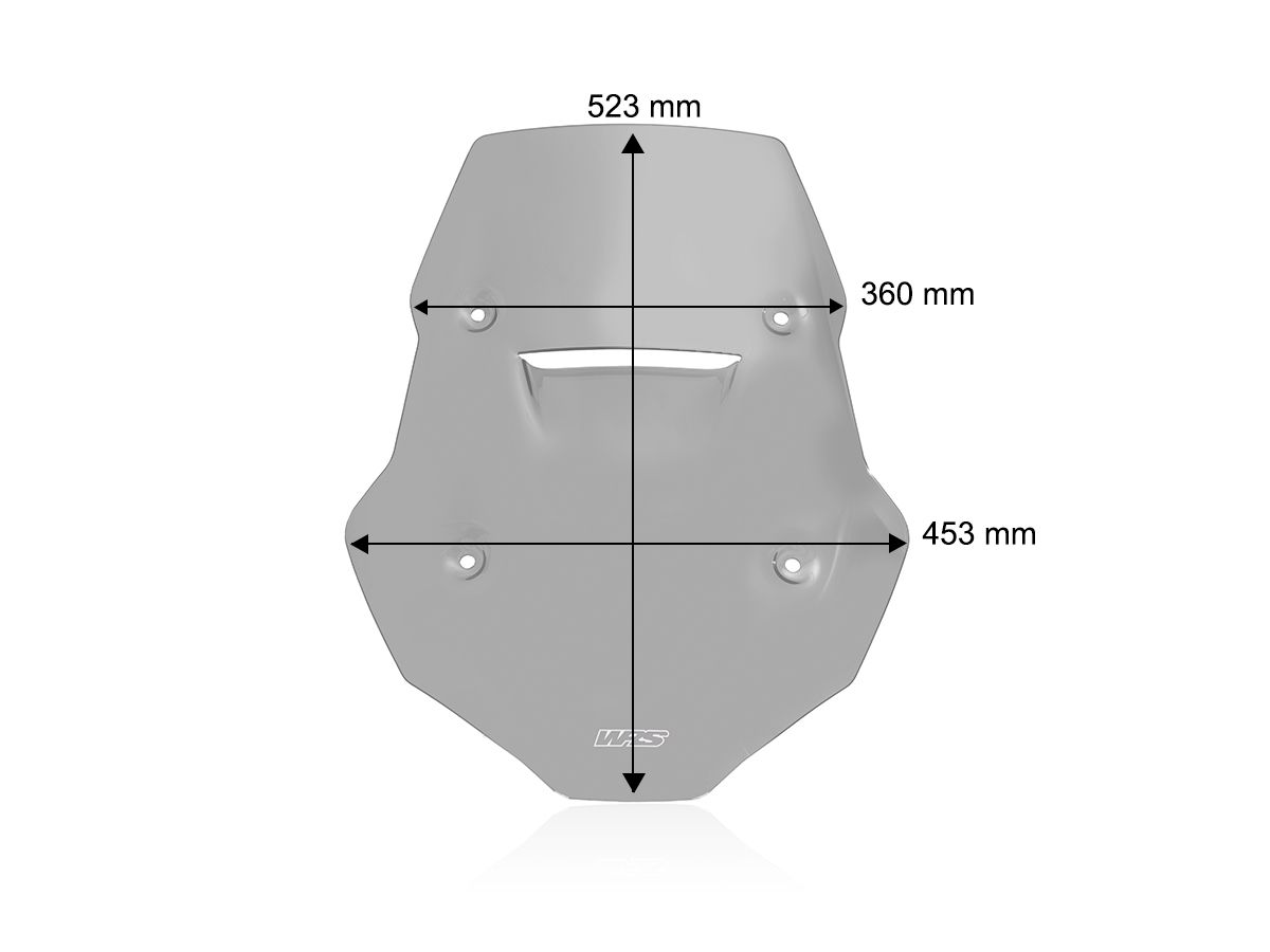 WRS TOURING WINDSCREEN CF MOTO 800 MT 2022-2024