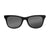 WRS SUNGLASSES BLACK MIRROR LENS