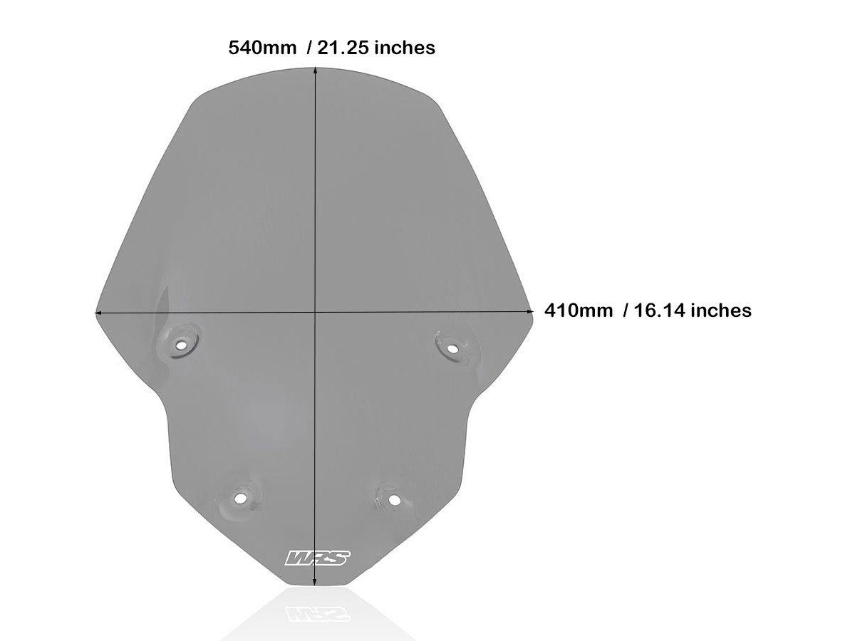 WRS TOURING WINDSCREEN TRIUMPH TIGER 850 / 900 2020-2024