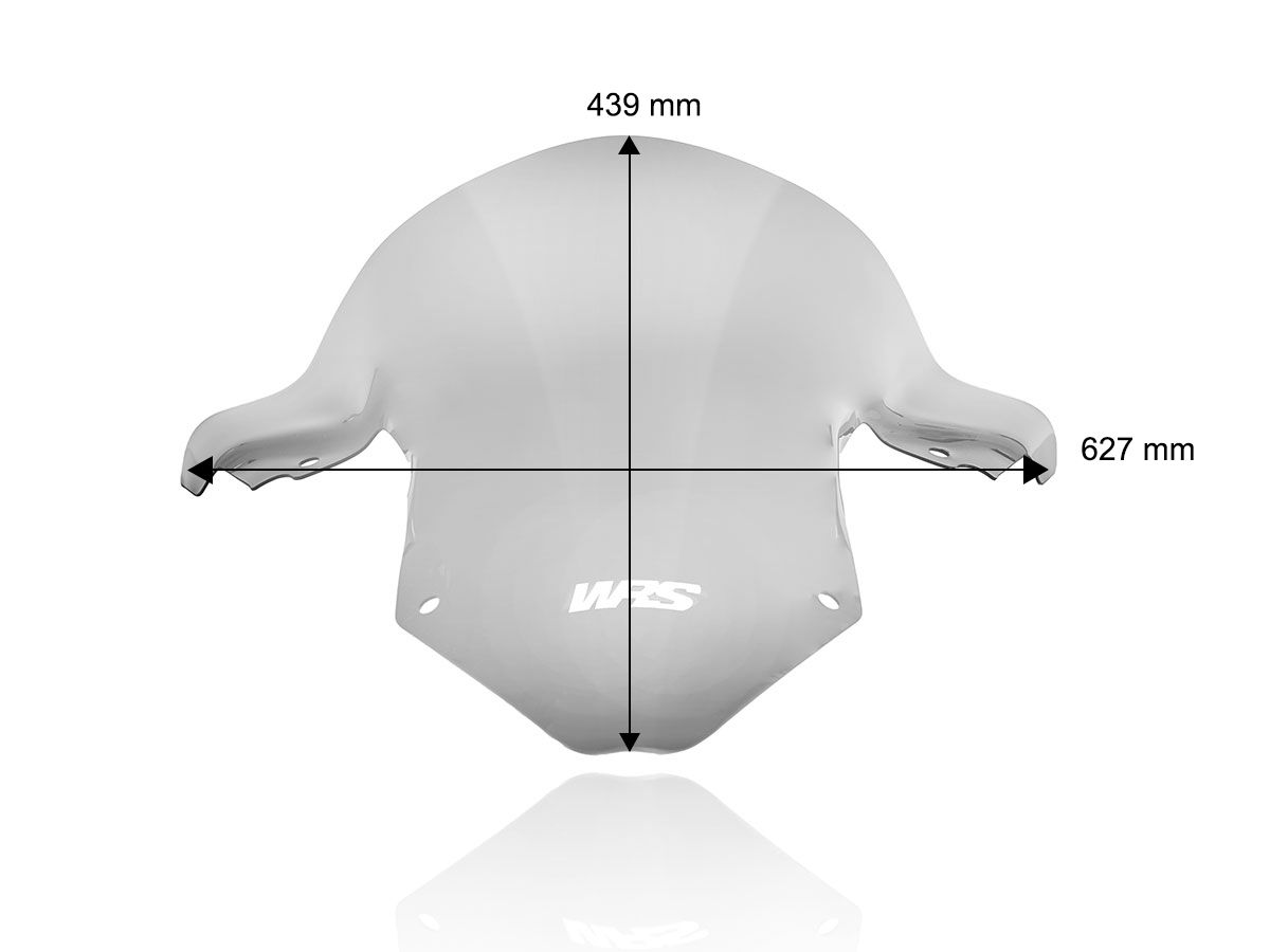 RACE HIGH WINDSCREEN WRS SMOKED