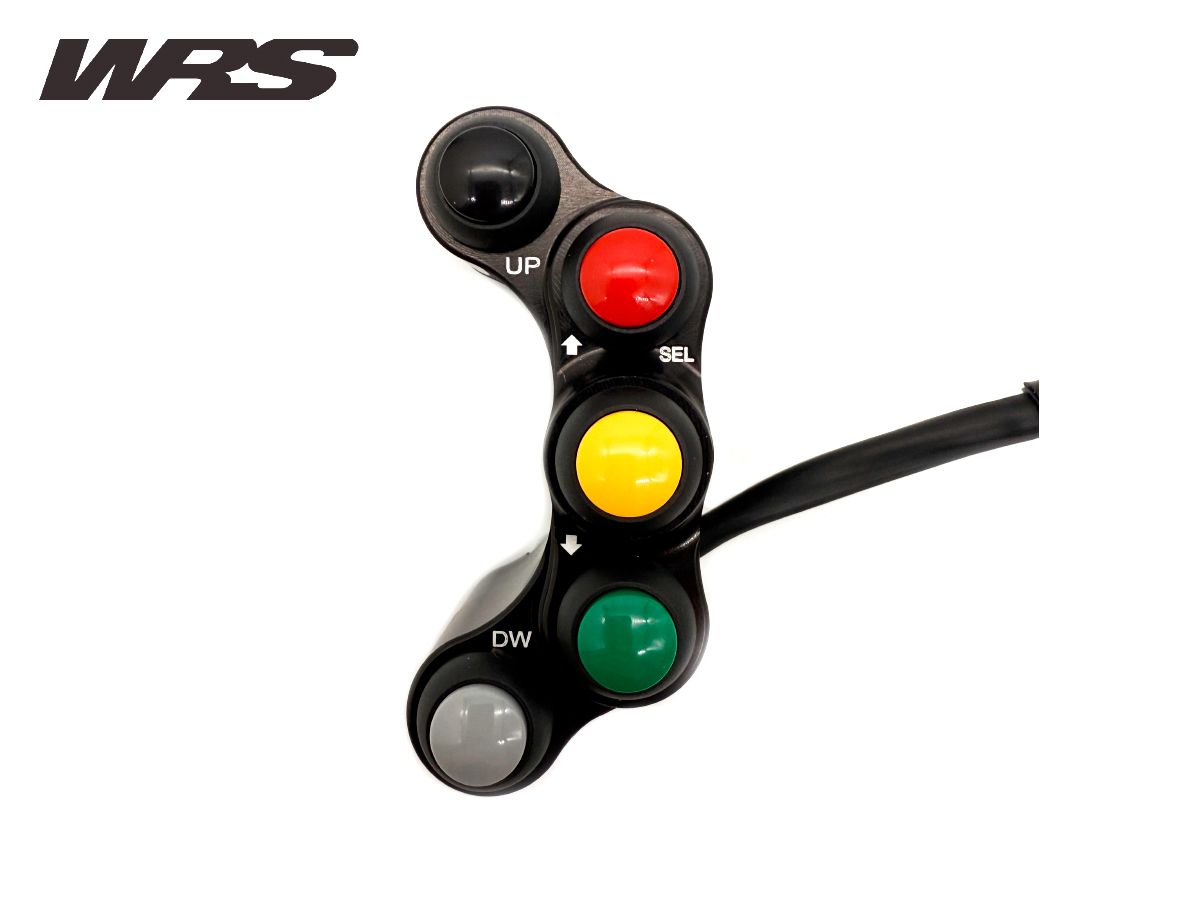 WRS 3 BUTTON LEFT RACING I2M SWITCH BMW S 1000 RR 2009-2014 / PANIGALE V4