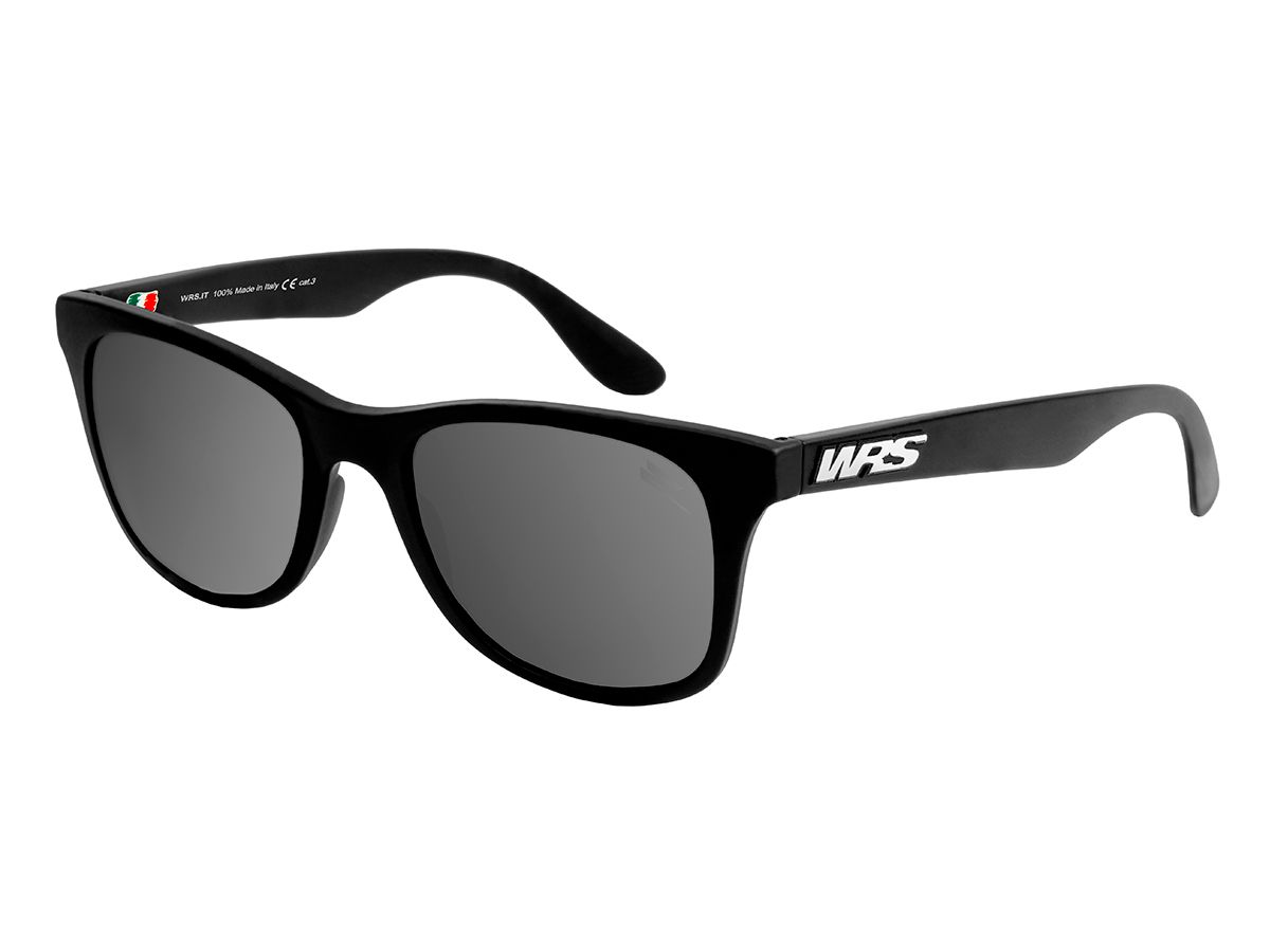 WRS SUNGLASSES BLACK MIRROR LENS